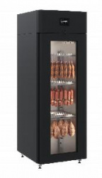 Купить шкаф для созревания мяса polair cs107 salami black со стеклом (салями) – цена от завода, доставка до двери | RuOborudovanie.ru