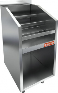 Лестница ликёрная HiCold НБмлЛ-4/5Б (287890) с бортом 400х500х850мм