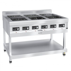 Плита индукционная Abat КИП-69П-3,5-01 арт.710000019579 6 конфорочная