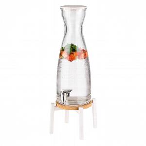 Диспенсер напитков Aps 10420 Fresh White D23См H56,5 4,5Л стекло 