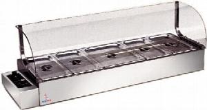 Мармит тепловой Airhot BM-100 гатср.4хGN1/3-100 + GN1/2-100, 1.5кВт, настольный