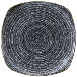 Купить тарелка мелкая квадратная 25,2см, без борта, цвет charcoal black, studio prints spcbsp111 – цена от завода, доставка до двери | RuOborudovanie.ru
