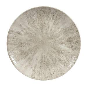 Тарелка мелкая 26СМ, без борта, цвет Stone Agate Grey, Studio Prints Stagev101