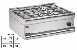 Купить мармит настольный 2*gn1/2 + 2*gn1/4 + 3*gn1/6 lincat bm7bwfl – цена от завода, доставка до двери | RuOborudovanie.ru