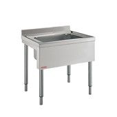 Ванна моечная размером 70х80х90 см с 1 цельнотянутым гнездом Angelo Po 08L16