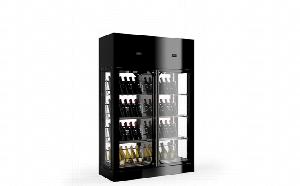 Шкаф винный Enofrigo Wine Library 2P 4V H260 P60 Vt E серебристый A1We2Hv5A