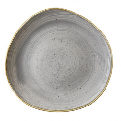 Тарелка мелкая "ВОЛНА" 28,6СМ, без борта, Stonecast, цвет Peppercorn Grey Spgsog111 – купить в RuOborudovanie.ru с доставкой до двери Купить тарелка мелкая "волна" 28,6см, без борта, stonecast, цвет peppercorn grey spgsog111 – цена от завода, доставка до двери | RuOborudovanie.ru