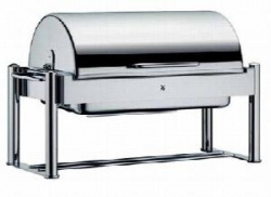 Купить чафинг-диш wmf metropolitan 06.3940.6041 с крышкой круглый d43см h46см – цена от завода, доставка до двери | RuOborudovanie.ru