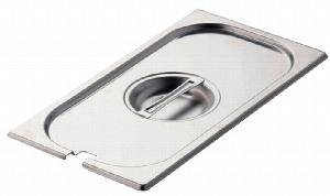 Крышка к гастроемкости 1/2 с отверстием для ложки