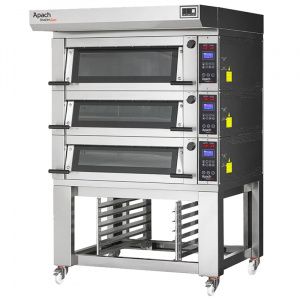 Печь подовая Apach E2Lk2S Dp с подставкой с направляющими 