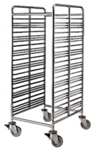 Тележка Paderno 4480728 для гастроемкостей GN2/1 
