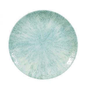 Тарелка мелкая 26СМ, без борта, цвет Stone Aquamarine, Studio Prints Stamev101