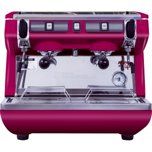 Кофемашина рожковая Appia Life Compact 2Gr S 220V red+economizer+high groups