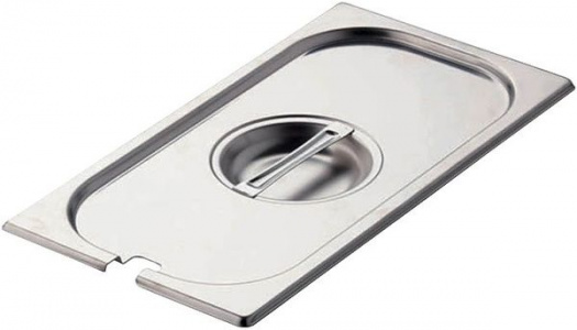 Крышка к гастроемкости Hurakan Gd-P 1/6 с отверстием для ложки