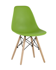 Стул Eames (4 шт. в упаковке) с жестким сиденьем (ножки дерево)