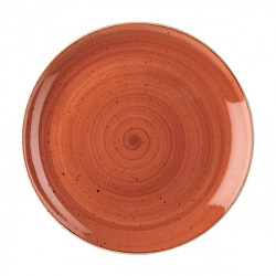 Тарелка мелкая 32,4СМ, без борта, Stonecast, цвет Spiced Orange Ssosev121 – купить в RuOborudovanie.ru с доставкой до двери Купить тарелка мелкая 32,4см, без борта, stonecast, цвет spiced orange ssosev121 – цена от завода, доставка до двери | RuOborudovanie.ru