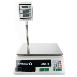 Весы торговые Foodatlas ВТС-40 40кг/2гр – купить в RuOborudovanie.ru с доставкой до двери Купить весы торговые foodatlas втс-40 40кг/2гр – цена от завода, доставка до двери | RuOborudovanie.ru