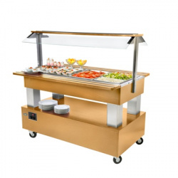 Салат-бар тепловой Roller Grill SB 40 C светлый дуб
