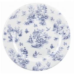 Тарелка мелкая 30,5СМ Vintage Prints, цвет Prague Toile Topvp111 – купить в RuOborudovanie.ru с доставкой до двери Купить тарелка мелкая 30,5см vintage prints, цвет prague toile topvp111 – цена от завода, доставка до двери | RuOborudovanie.ru