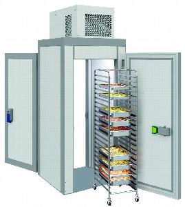 Камера 80мм Polair КХН-1,28 Minicella MM без пола 2 двери