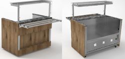 Мармит первых блюд Челябторгтехника RMN11AS Capita длиной 805 мм нейтральный под электросупницы