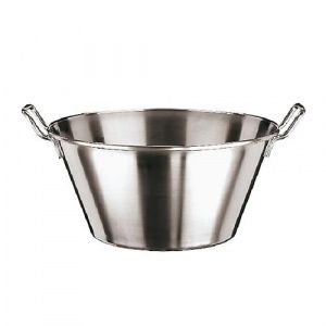 Миска коническая 32,5Л D50См H24См, с ручками, нерж.сталь 11955-50
