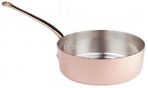 Сотейник низкий медь без крышки 20Х7СМ 2,5Л Pentole Agnelli 107Cit20