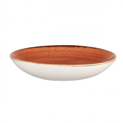 Купить тарелка глубокая 31см 2,4л, без борта, stonecast, цвет spiced orange ssosplc21 – цена от завода, доставка до двери | RuOborudovanie.ru