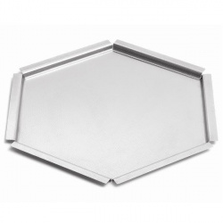 Поднос сервировочный Honeycomb Small D35,6См H3,8См, шестиугольный, нерж.сталь Sm119 – купить в RuOborudovanie.ru с доставкой до двери Купить поднос сервировочный honeycomb small d35,6см h3,8см, шестиугольный, нерж.сталь sm119 – цена от завода, доставка до двери | RuOborudovanie.ru