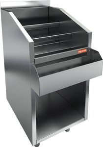Лестница ликёрная HiCold НБмлЛ-6/6БК с бортом и карманом 600х700х850мм