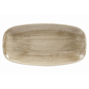 Блюдо прямоугольное Chefs 29,8Х15,3СМ, без борта, Stonecast Patina, цвет Antique Taupe Paatxo111