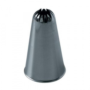 Насадка "Цветок" D14мм H40мм, нерж.сталь Bs0195K