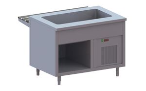 Мармит водяной Apach Chef Line Lbmw78O
