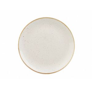 Тарелка мелкая 32,4СМ, без борта, Stonecast, цвет Barley White Swhsev121