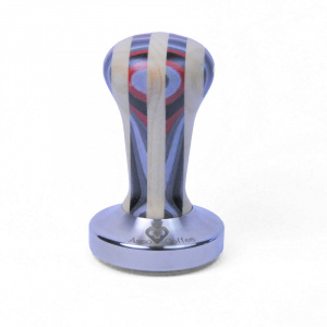 Темпер для кофе 1271825_1101580 нерж. цвет Stripe Wood D58мм Ergo Legni Rigati