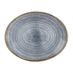 Купить блюдо овальное 27х22,9см, без борта, цвет slate blue, studio prints spsbop581 – цена от завода, доставка до двери | RuOborudovanie.ru