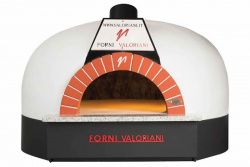 Печь для пиццы Valoriani Vesuvio Igloo 100 дровяная с подом 100 см