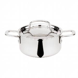Кастрюля нержавеющая сталь с крышкой 0,7Л D12См Paderno 12509-12