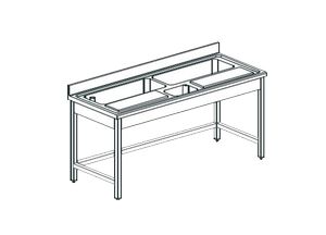 Стол разделочный для рыбы Apach Chef Line Ltpf217S2