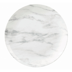 Тарелка мелкая 26СМ, без борта, Textured Prints, цвет Marble Grey Mgyev101